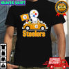 Pittsburgh Steelers x Snoopy and Woodstock drive car shirt