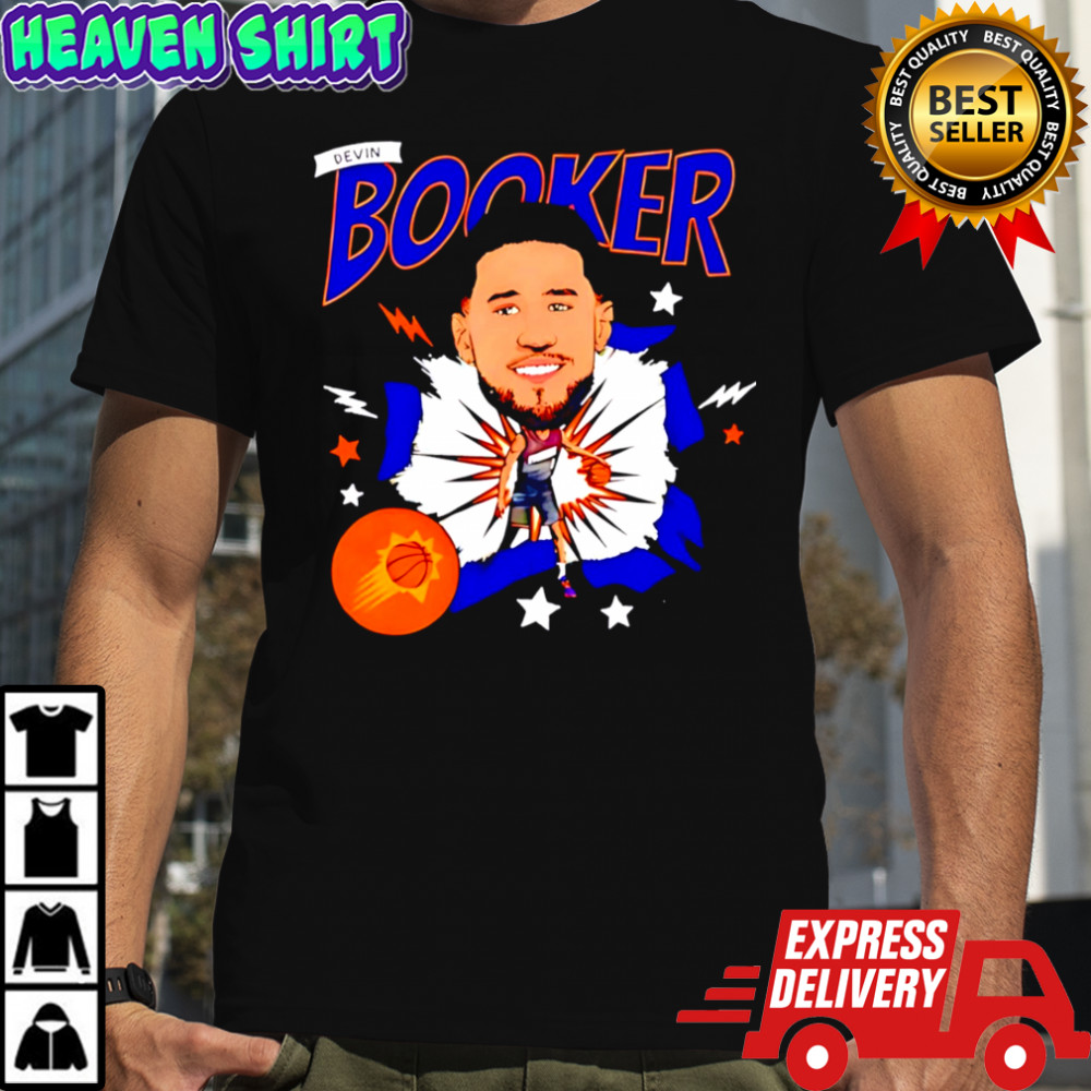 Premium Devin Booker phoenix suns caricature shirt