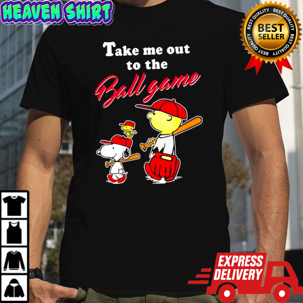 Premium Take Me Out Ball Game Snoopy Peanut shirt