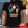 Problem Solved Police Ice construction graphic shirt