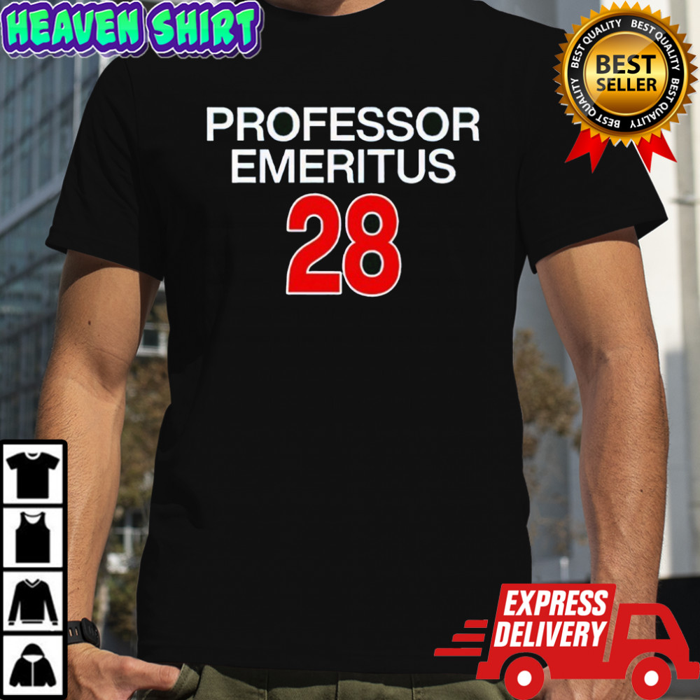 Professor Emeritus 28 Kyle Hendricks shirt