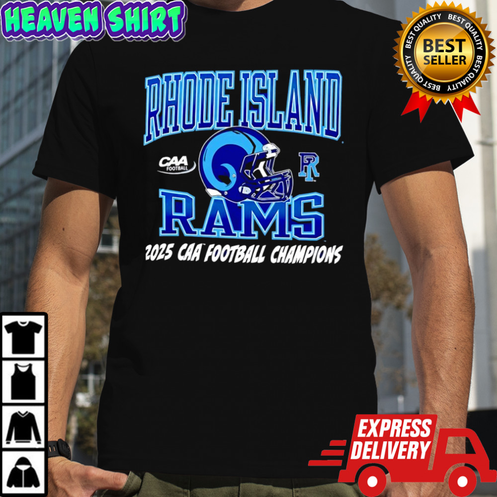 Rhode Island Rams CAA football Chsmpions 2025 shirt