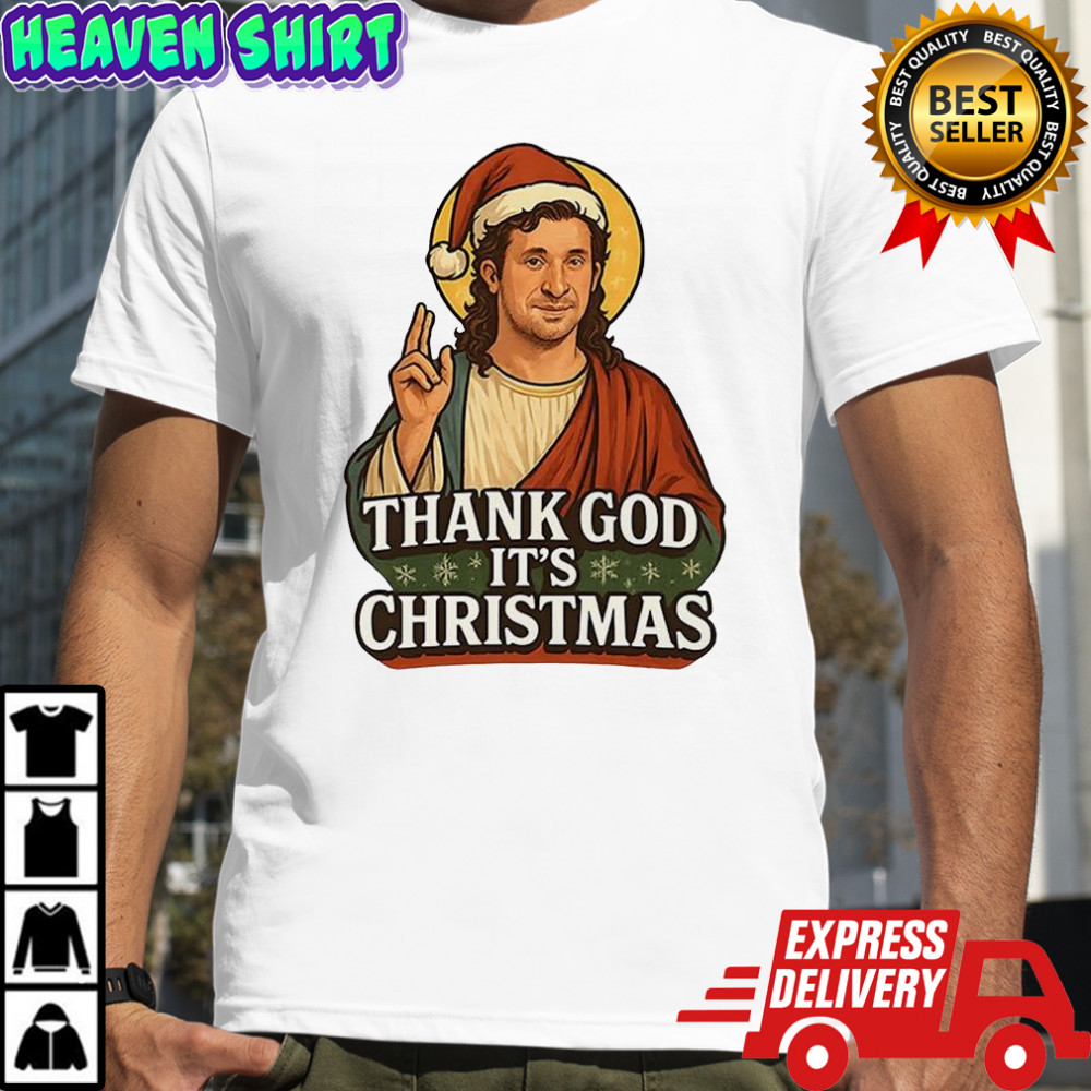 Robbie Fowler thank God it’s Christmas Christian parody shirt