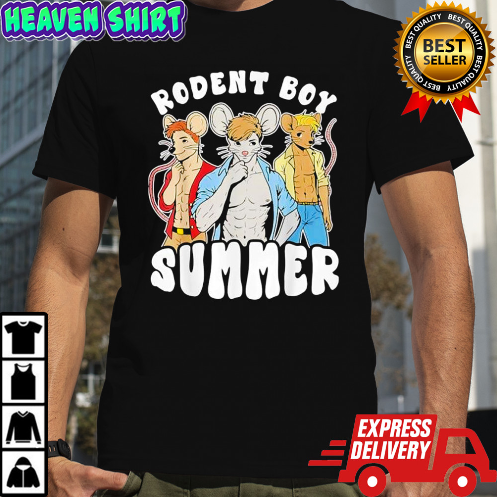 Rodent boy summer mouse men shirt