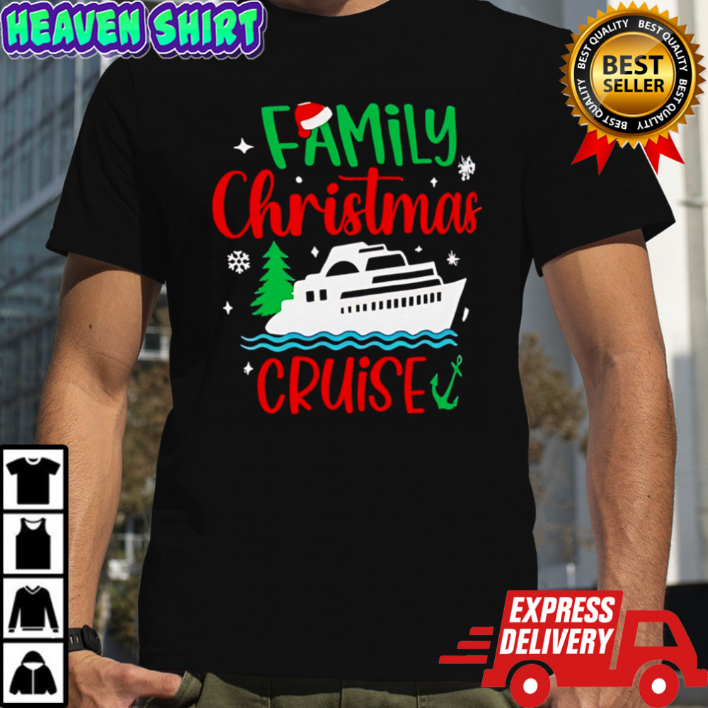 Sailing Family Christmas Cruise 2025 shirt