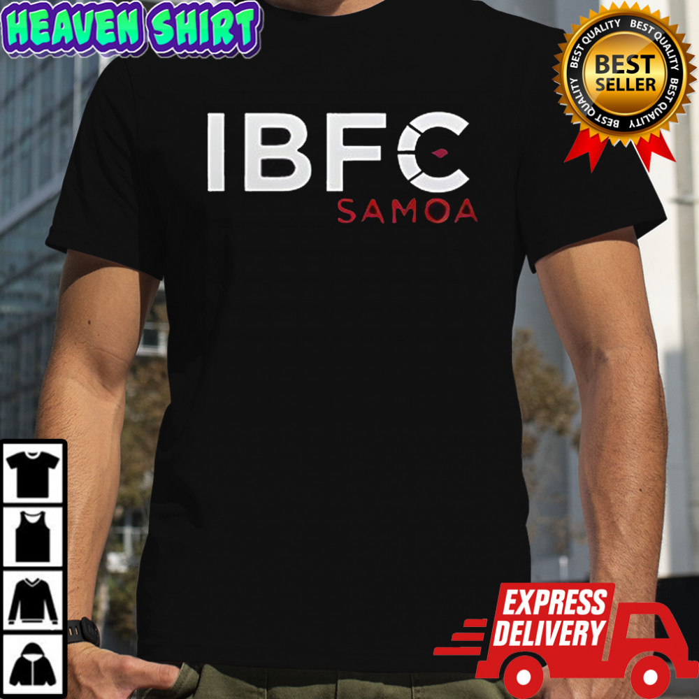 Samoa IBFC Rugby league thank you Samoa logo shirt