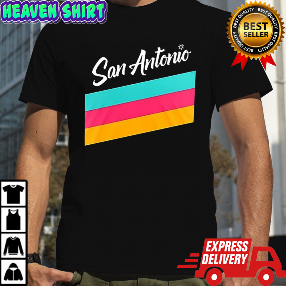 San Antonio Spurs 2025 classic colors city shirt