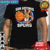 San Antonio Spurs mascot logo shirt