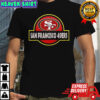 San Francisco 49ers x Jurassic Park life finds a way shirt