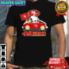 San Francisco 49ers x Snoopy and Woodstock drive car shirt