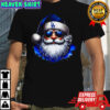 Santa Claus big face Los Angeles Dodgers MLB Baseball Christmas 2025 shirt