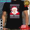Santa Claus cartoon Merry Rizzmas Merry Christmas shirt