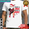 Santa I Check It Once I Check It Twice Christmas shirt