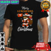 Santa Merry Texas Longhorns mascot Merry Christmas 2025 shirt