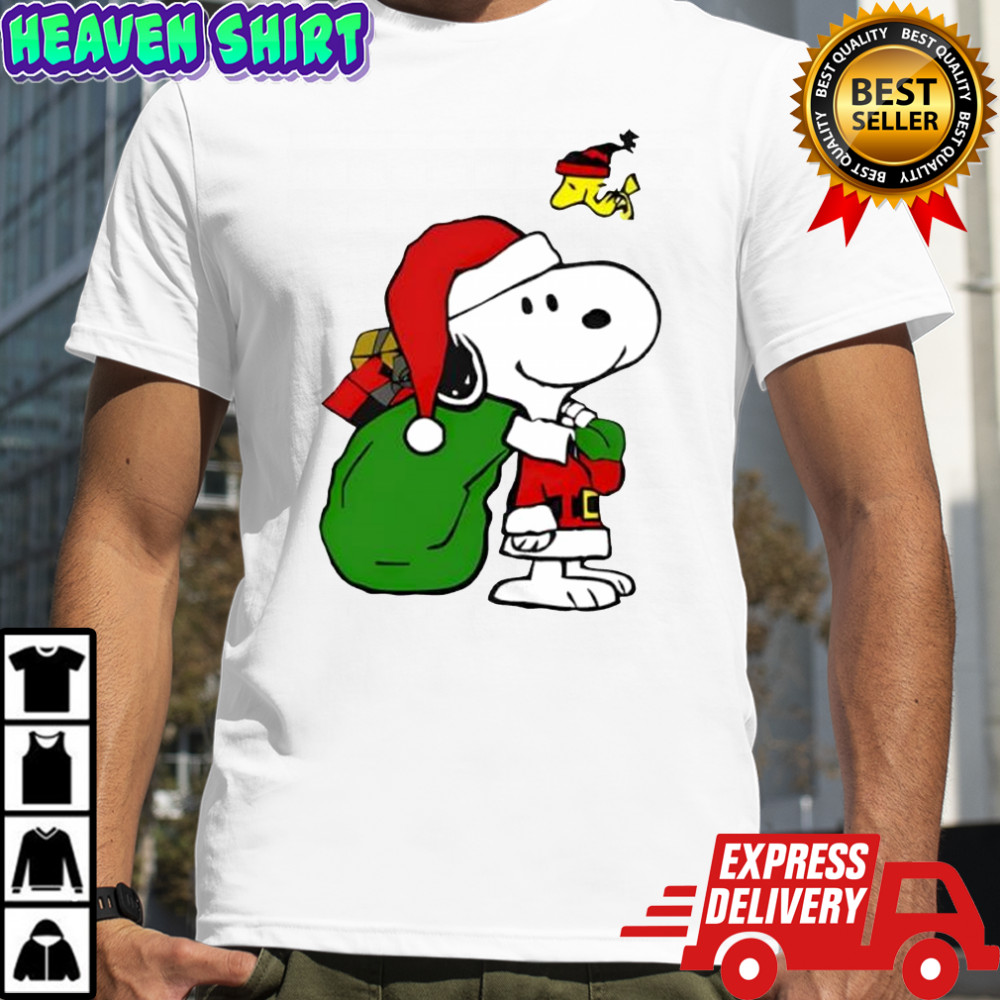 Santa Snoopy Christmas shirt