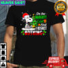 Santa Snoopy on the naughty list and i regret nothing shirt