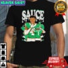 Sauce Gardner Cartoon New York Football graphic shirt