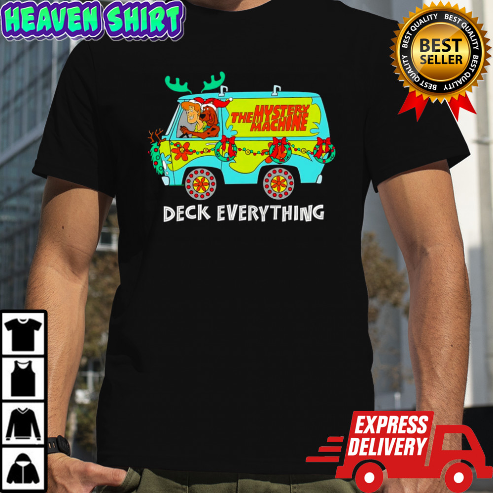 Scooby Doo Christmas The Mystery Machine Deck Everything shirt