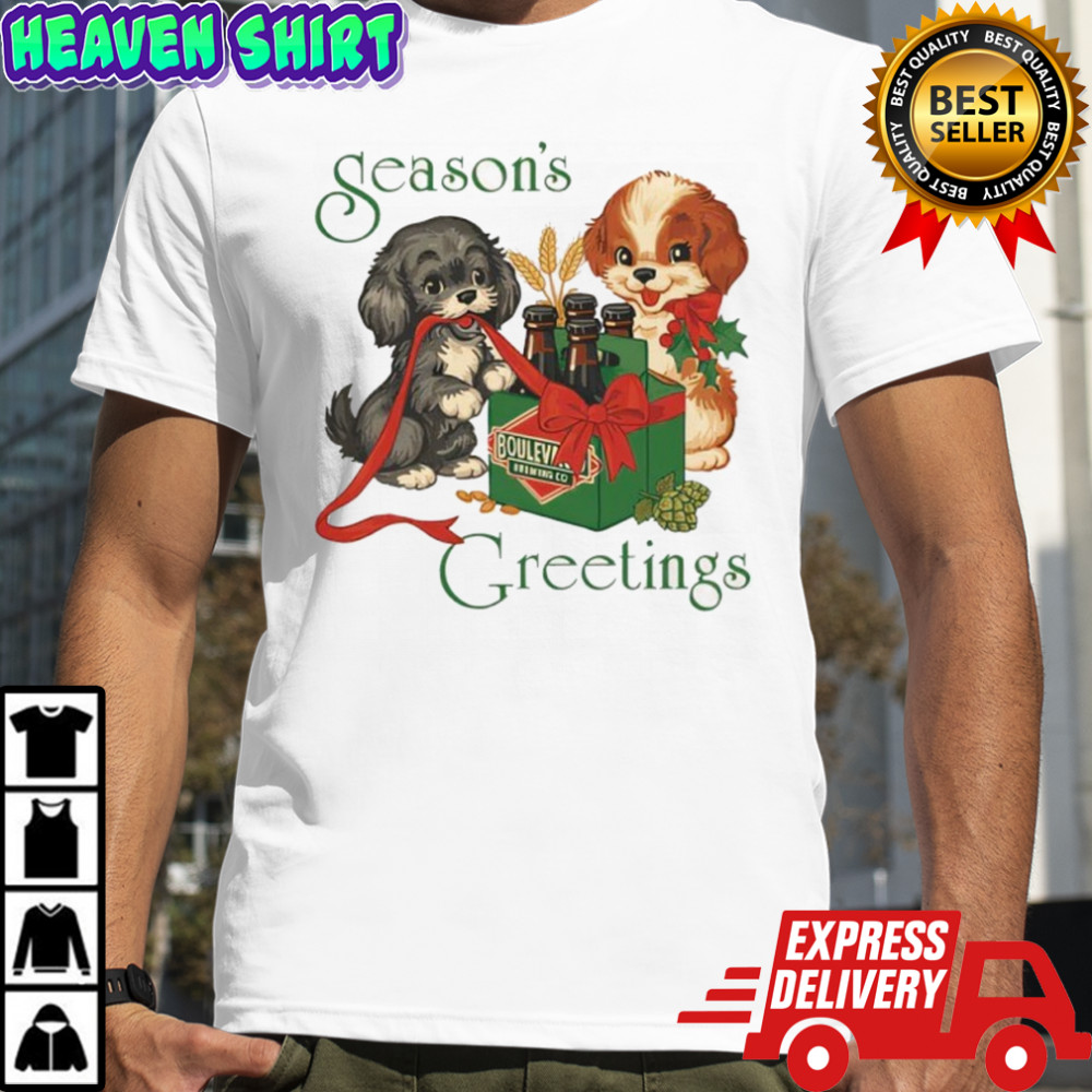 Season’s Greetings Dog shirt