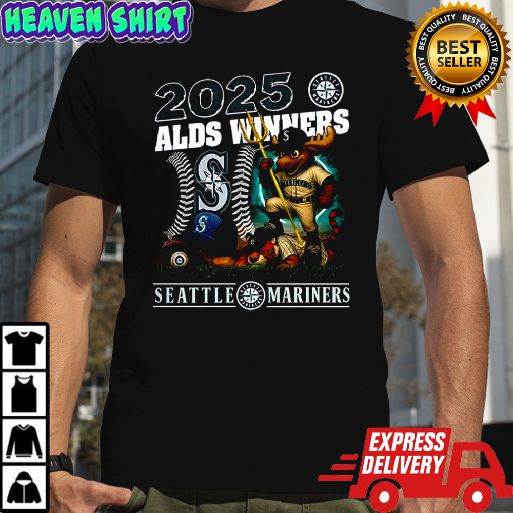 Seattle Mariners ALDS winners 2025 mascot shirt