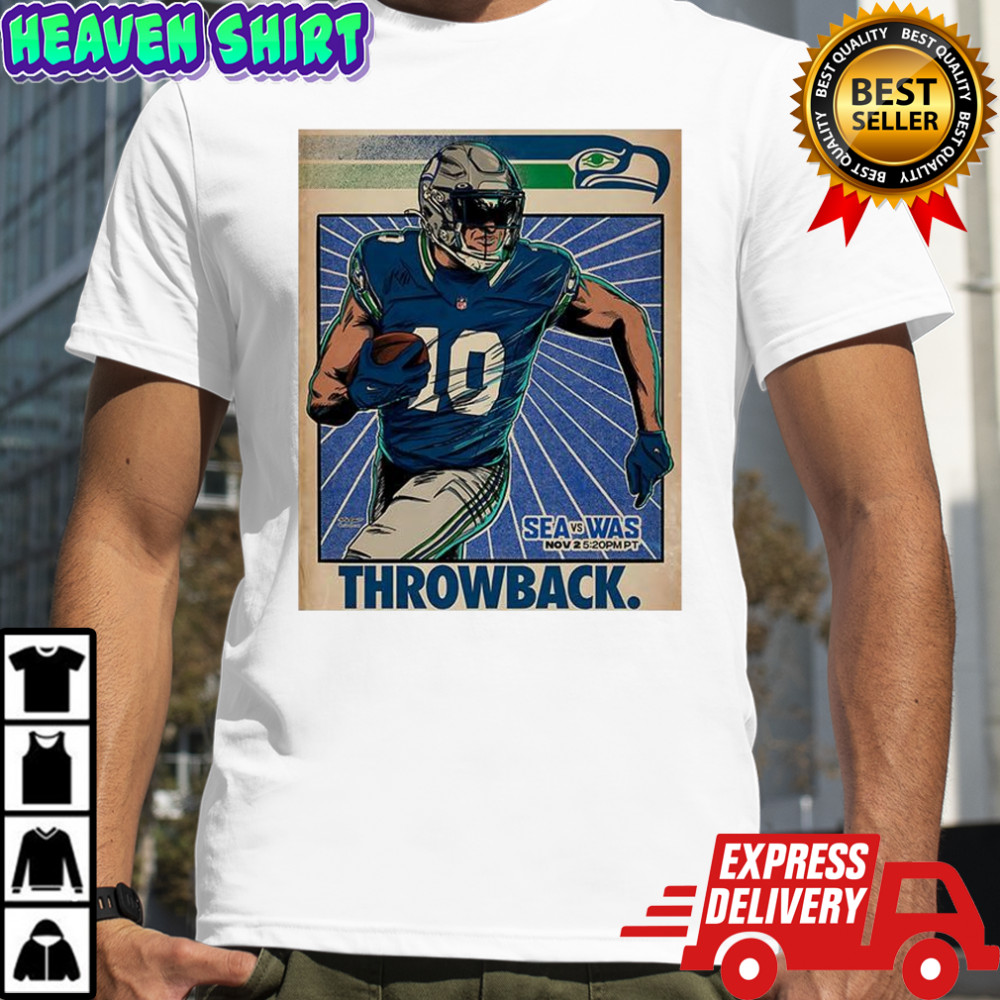 Seattle Seahawks Vs Washington Commanders NFL 2025 Throwback shirt