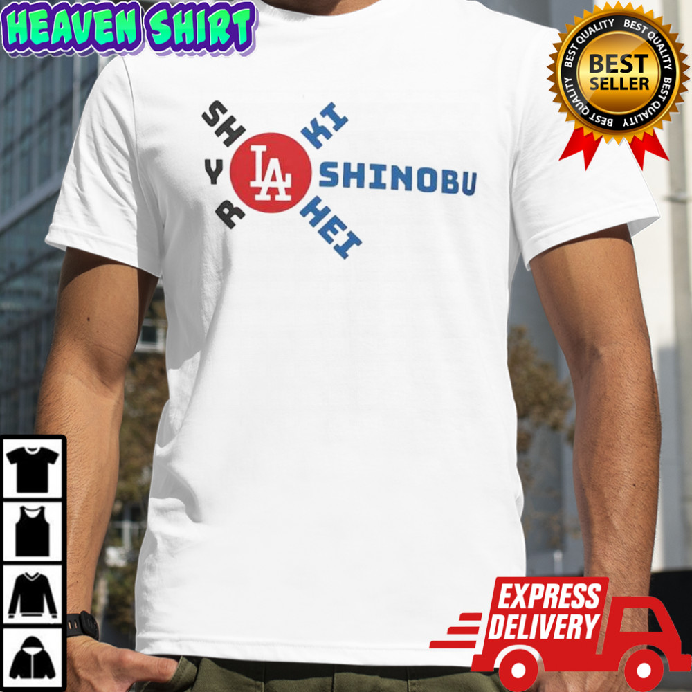 Shohei Yoshinobu & Roki Japan LA baseball shirt