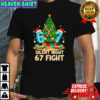 Silent Night 67 Fight Funny Christmas shirt