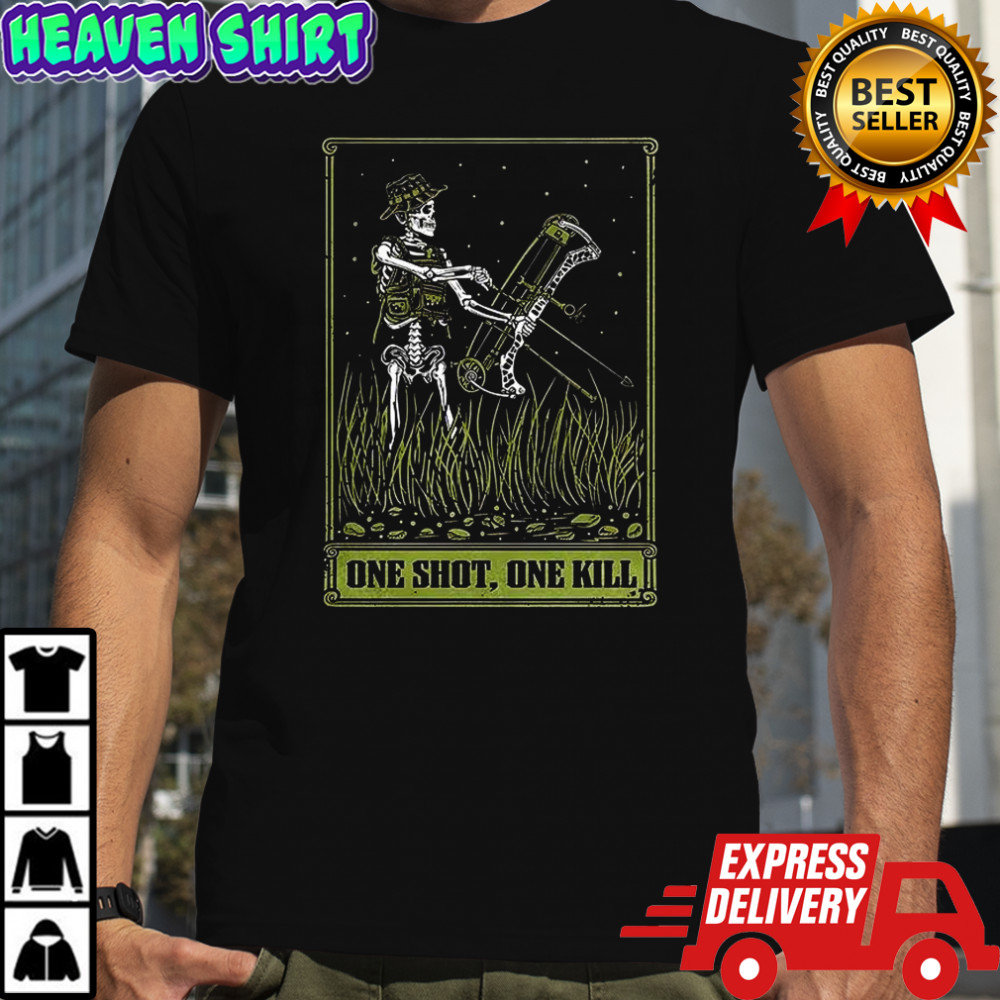 Skeleton archer One shot one kill shirt