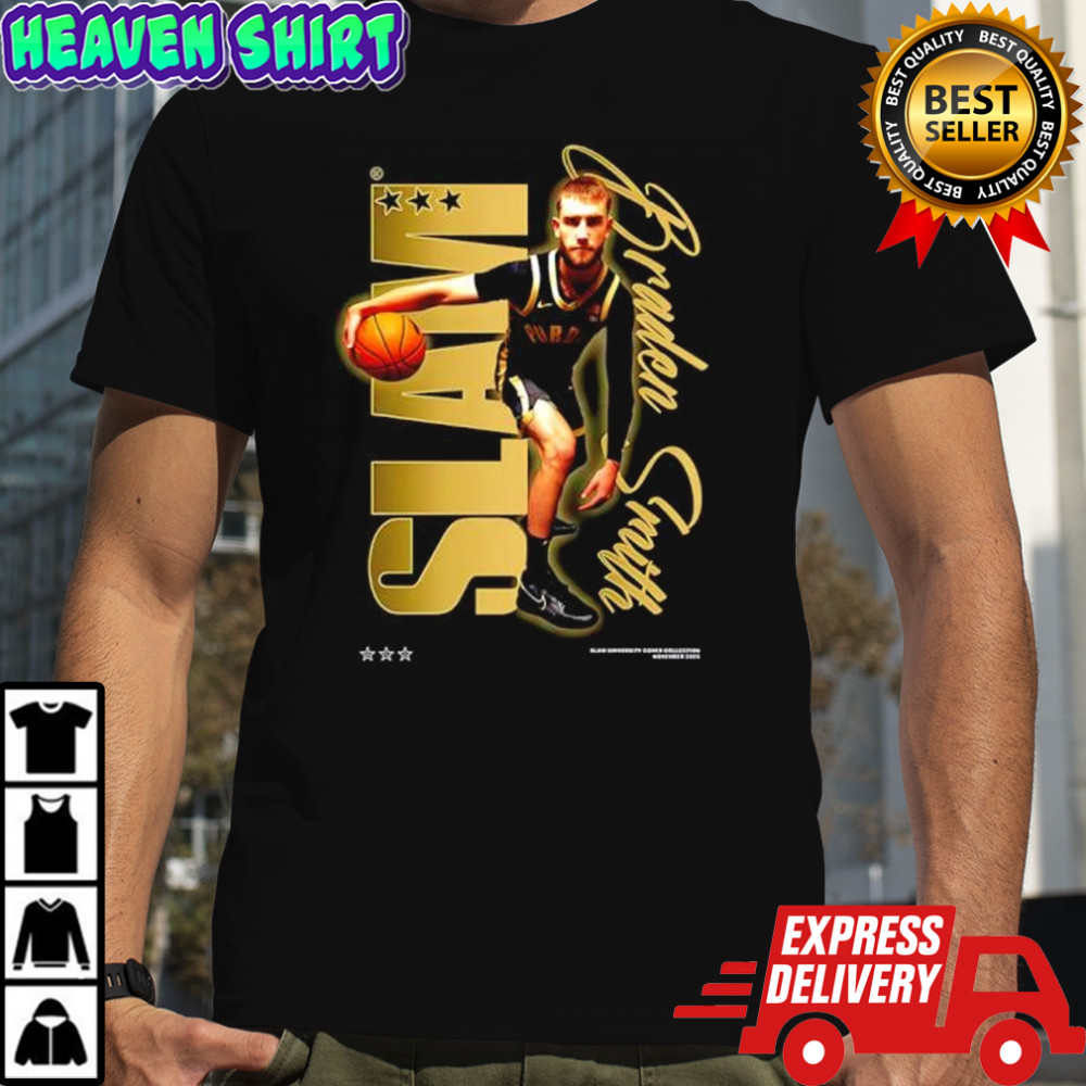 SLAM Braden Smith Script Remix Purdue graphic shirt