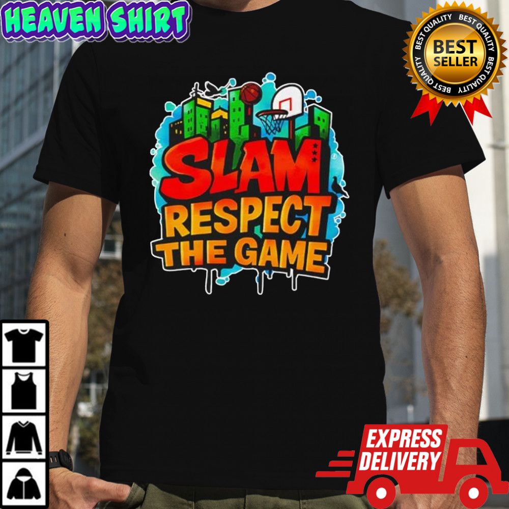 SLAM Respect the Game graphic shirt
