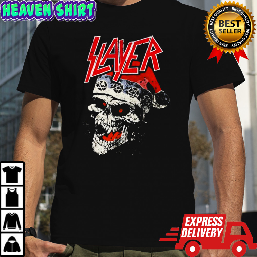Slayer Laughing Skull Holiday Christmas shirt