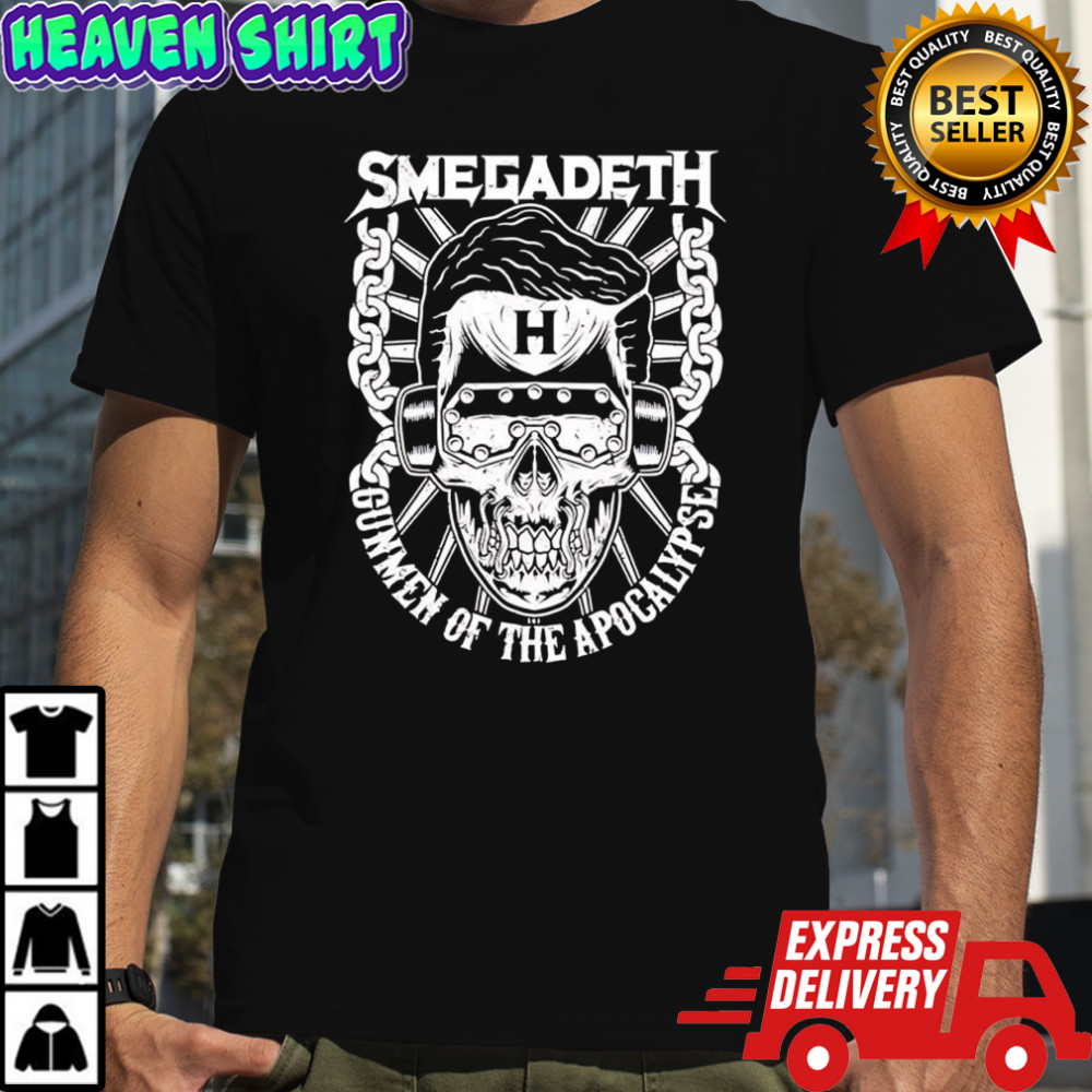 Smegadeth Gunmen Of The Apocalypse band names shirt