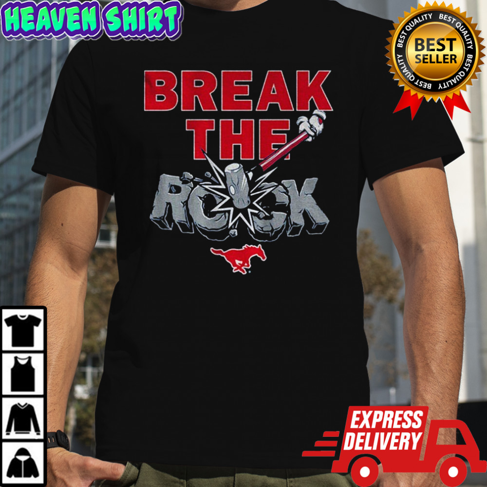 SMU Mustangs beat Miami Hurricanes break the rock shirt
