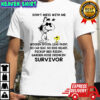 Snoopy and Woodstock don’t mess with me I’m a wooden spoon lead paint no car seat shirt