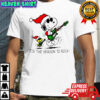 Snoopy and Woodstock Tis The Season To Rock shirt