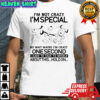 Snoopy i’m not crazy i’m special no wait maybe i’m crazy one second shirt