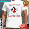 Snoopy live laugh love if that doesn’t work load aim and fire shirt