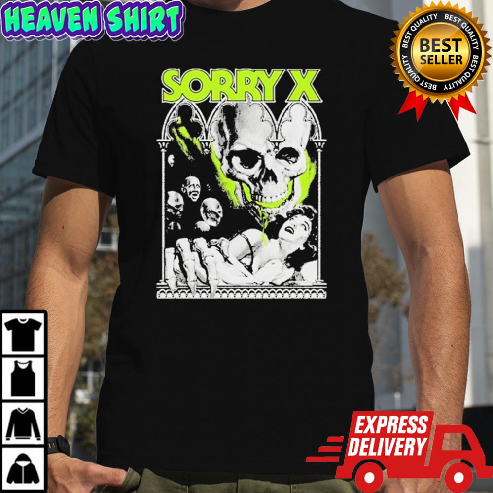 Sorry X Skull T-shirt