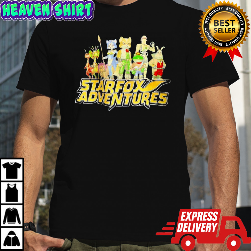Star Fox Adventures characters shirt