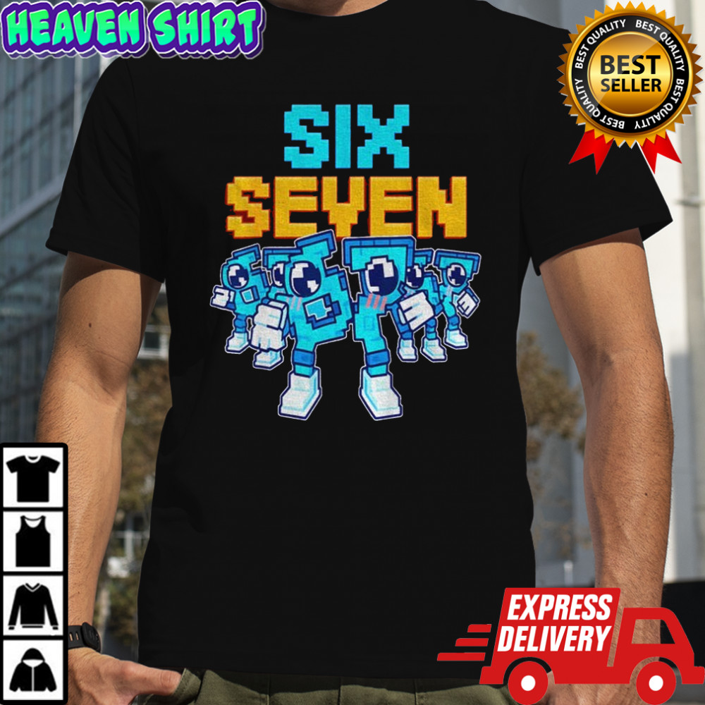 Steal a Brainrot Six Seven Italian Brainrot 67 meme Gen Alpha shirt