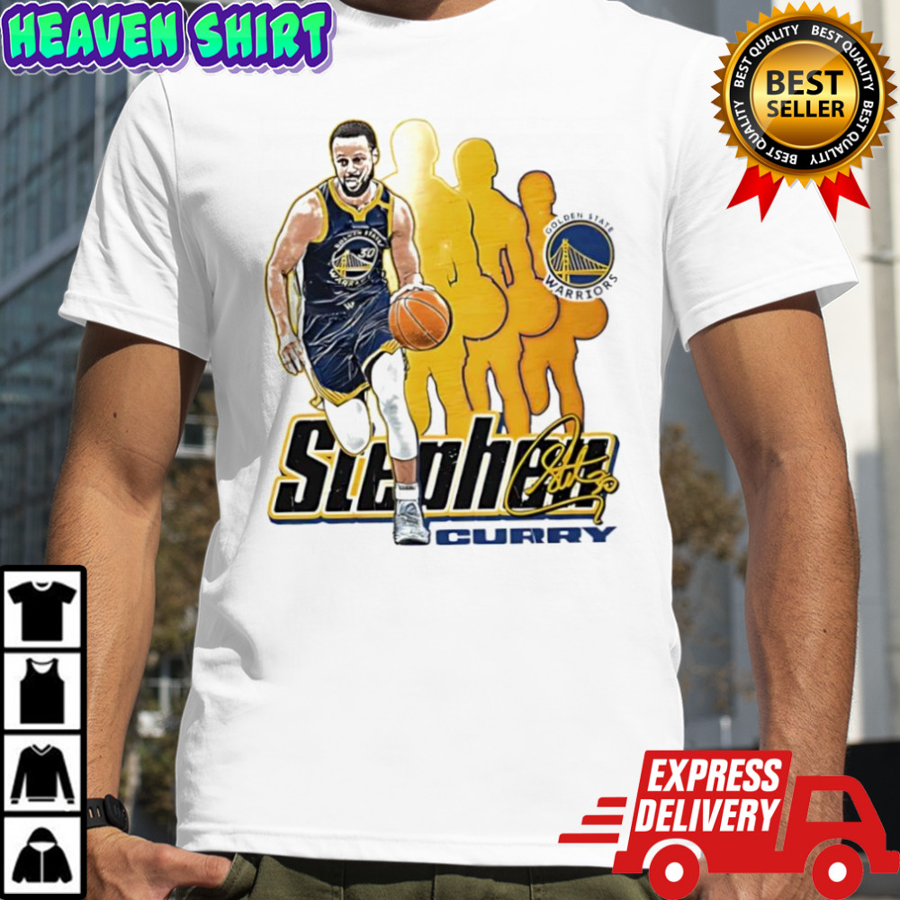 Steph Curry Golden State Warriors Signature 30 Retro Vibe Graphic shirt