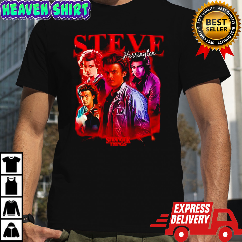 Steve Harrington series Stranger Things graphic shirt
