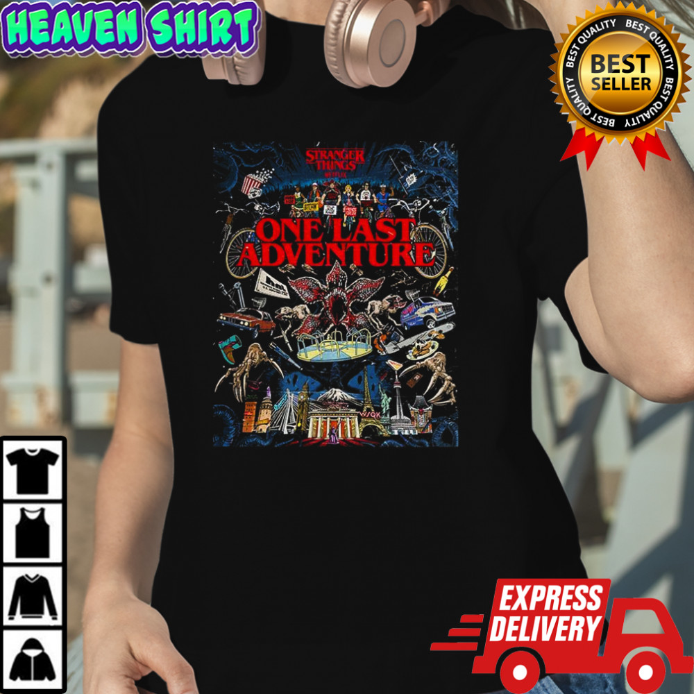 Stranger Things One Last Adventure movie season 5 final shirt