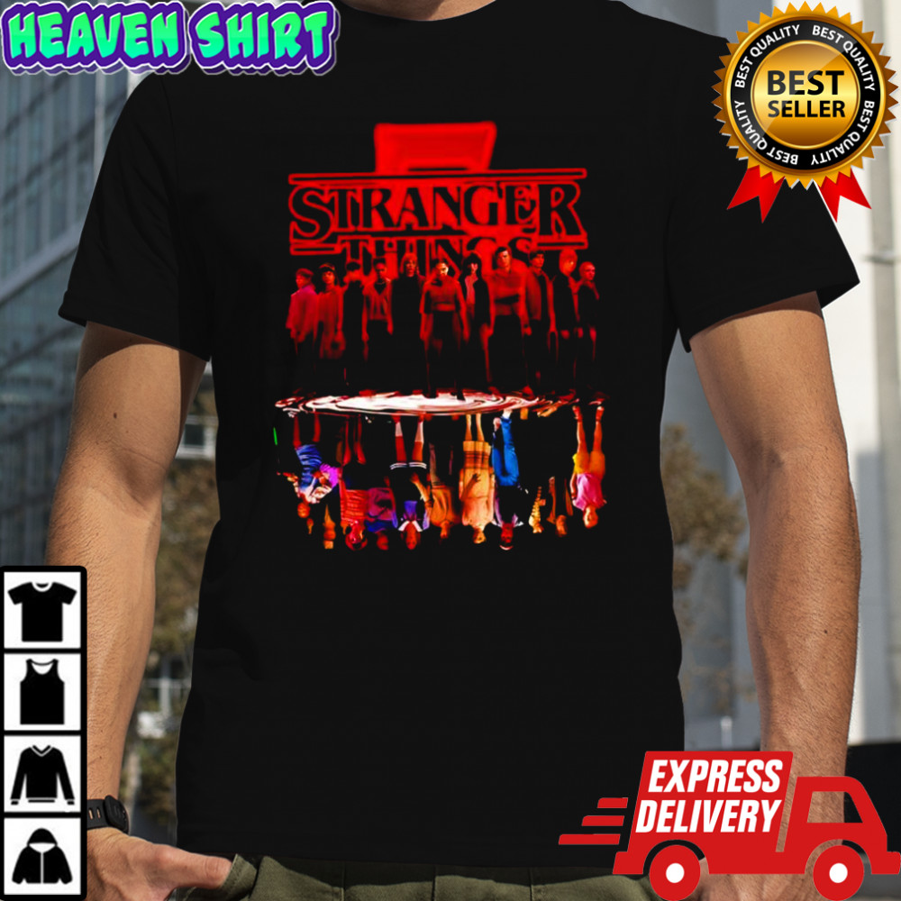 Stranger Things Upside Down poster shirt