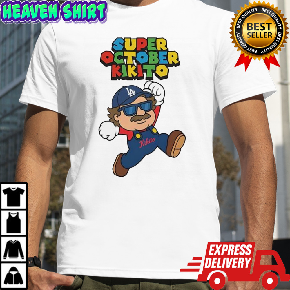 Super October Kikito Mario LA graphic shirt