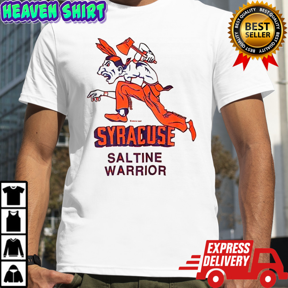Syracuse Saltine Warriors Mascot logo shirt