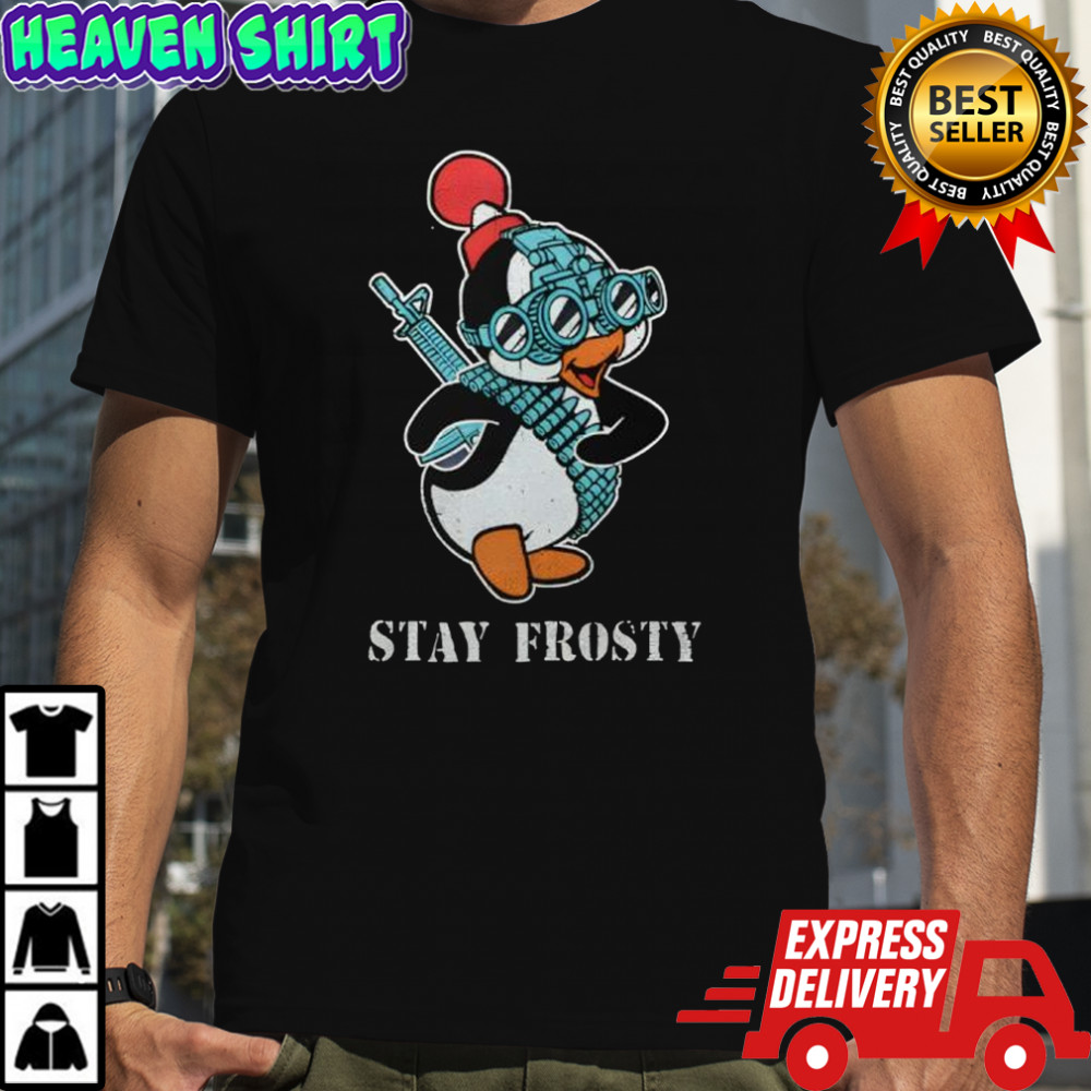 Tactical Penguin stay frosty shirt
