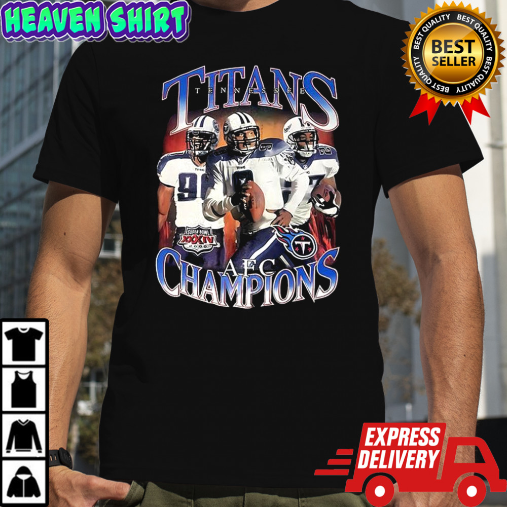 Tennessee Titans AFC Champions vintage shirt