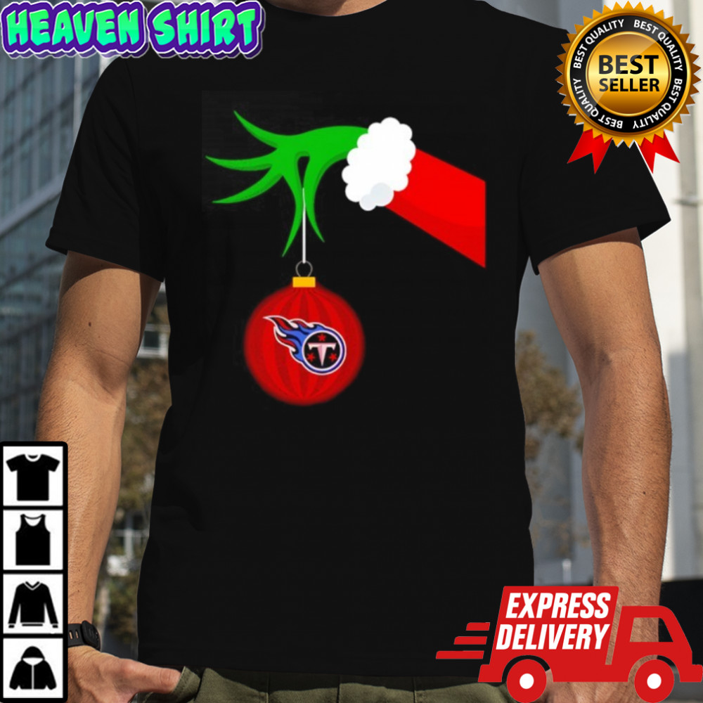 Tennessee Titans “grinch Hand” Holiday Shirt
