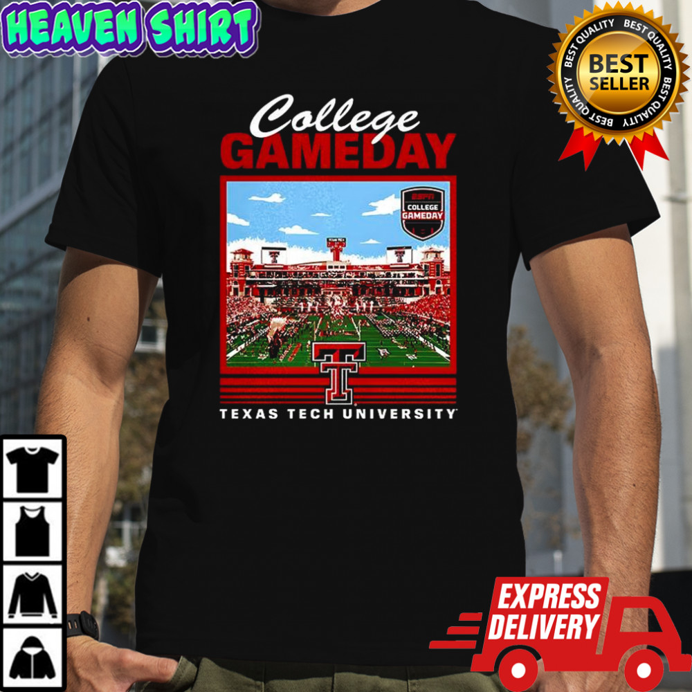 Texas Tech Red Raiders football college gameday Texas Tech university stadium shirt